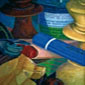 ECHEC ET FEU - 1989 Huile sur toile, 92x65 cm. coll. priv&eacute;e USA.jpg